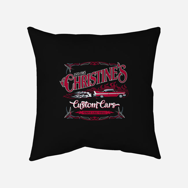 Christine's Custom Cars-none removable cover w insert throw pillow-Nemons