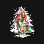 Christmas Belles-none removable cover w insert throw pillow-ArtistAbe