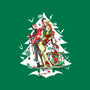 Christmas Belles-none removable cover w insert throw pillow-ArtistAbe