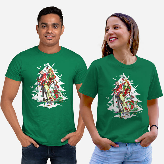 Christmas Belles-unisex basic tee-ArtistAbe