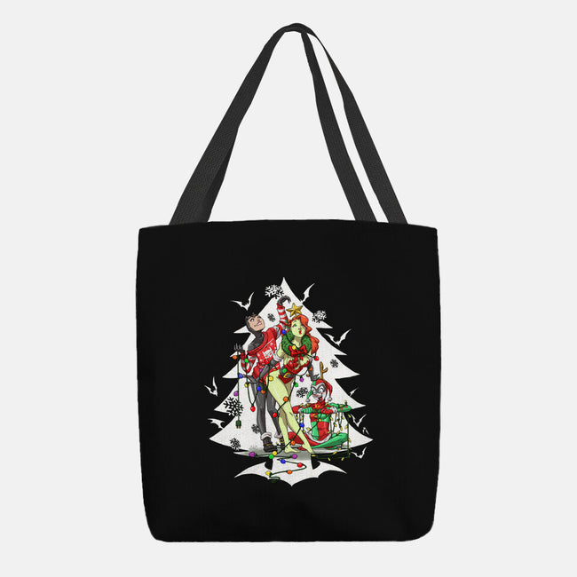 Christmas Belles-none basic tote-ArtistAbe