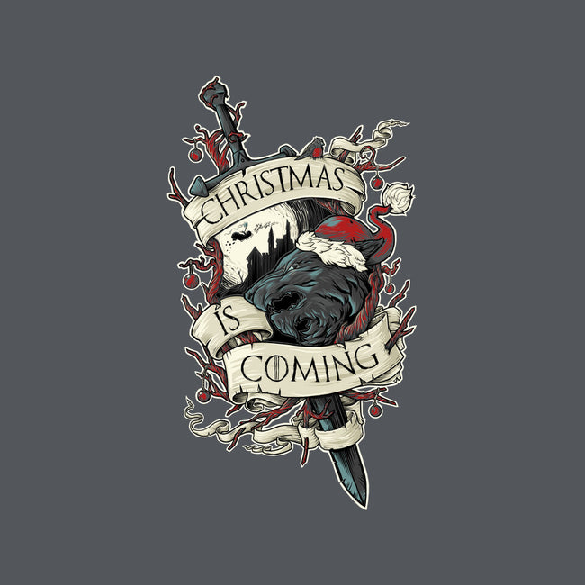 Christmas Is Coming-womens v-neck tee-RobotArmy