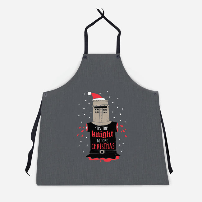 Christmas Knight-unisex kitchen apron-DinoMike