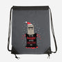 Christmas Knight-none drawstring bag-DinoMike