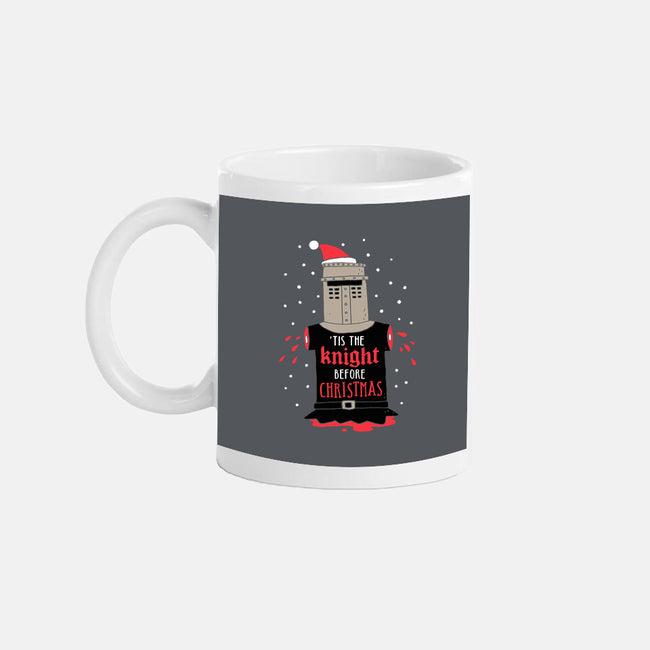 Christmas Knight-none glossy mug-DinoMike