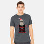 Christmas Knight-mens heavyweight tee-DinoMike