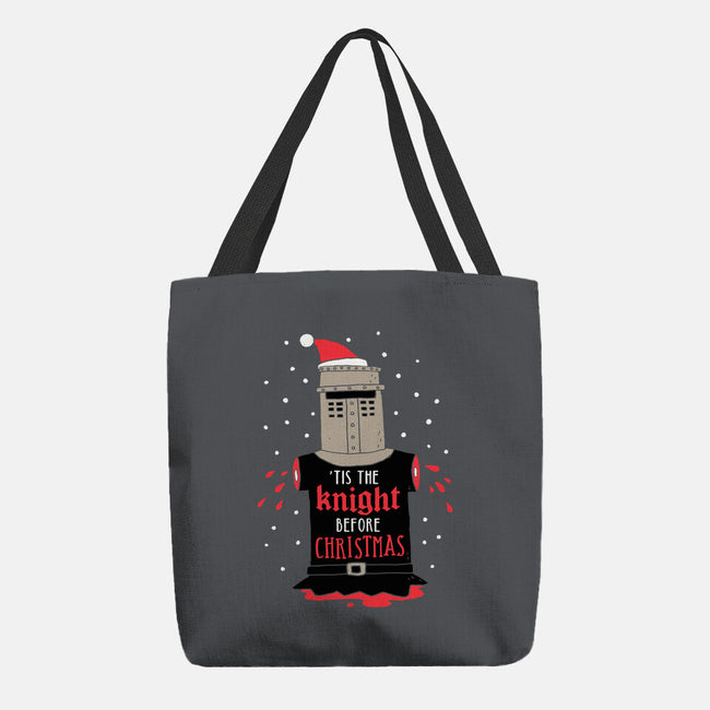 Christmas Knight-none basic tote-DinoMike
