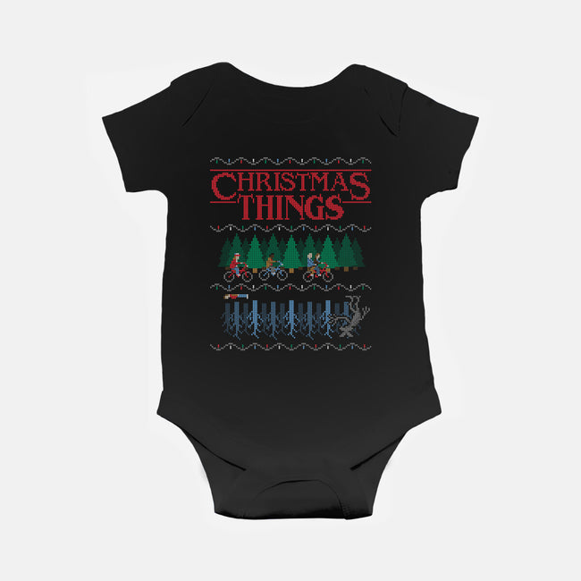 Christmas Things-baby basic onesie-MJ