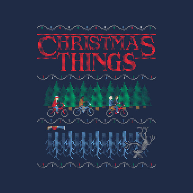 Christmas Things-none stretched canvas-MJ