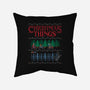 Christmas Things-none removable cover w insert throw pillow-MJ