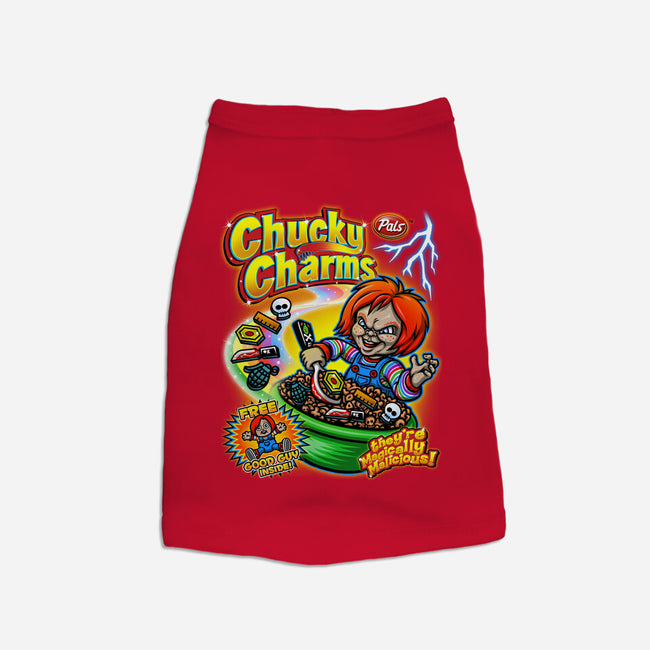 Chucky Charms-cat basic pet tank-Punksthetic