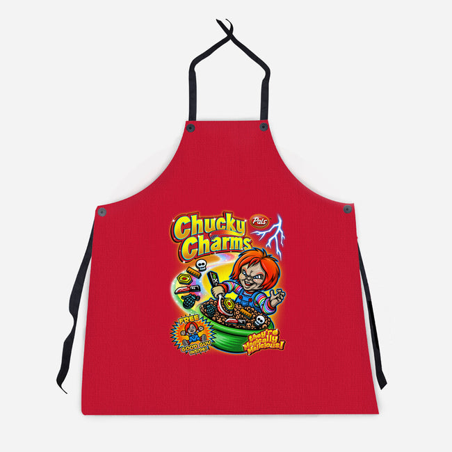 Chucky Charms-unisex kitchen apron-Punksthetic
