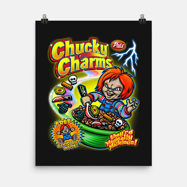 Chucky Charms-none matte poster-Punksthetic