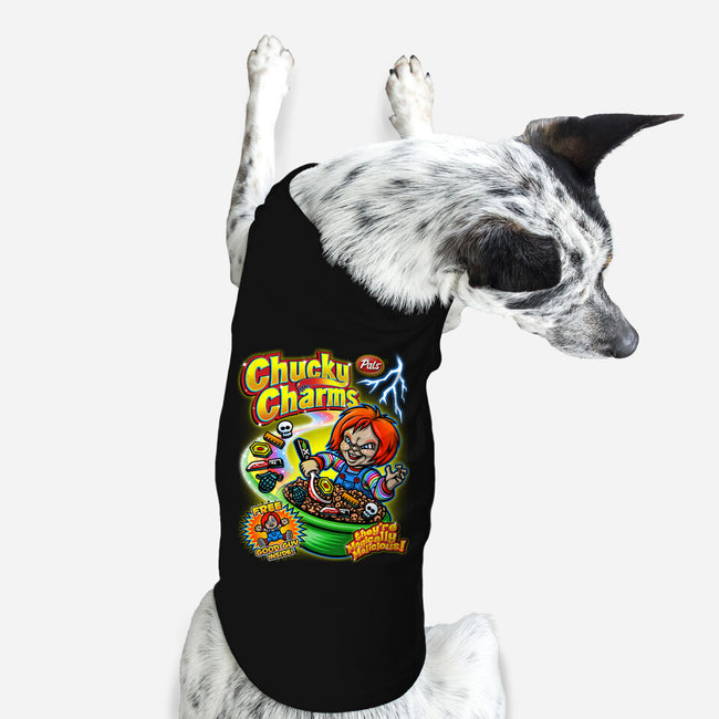 Chucky Charms-dog basic pet tank-Punksthetic