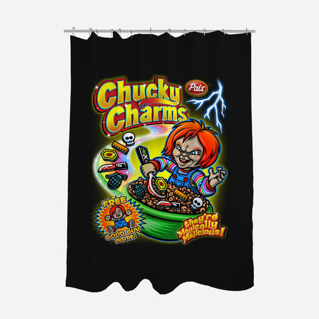 Chucky Charms-none polyester shower curtain-Punksthetic