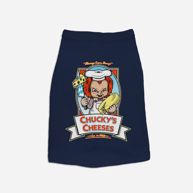 Chucky's Cheeses-dog basic pet tank-krusemark