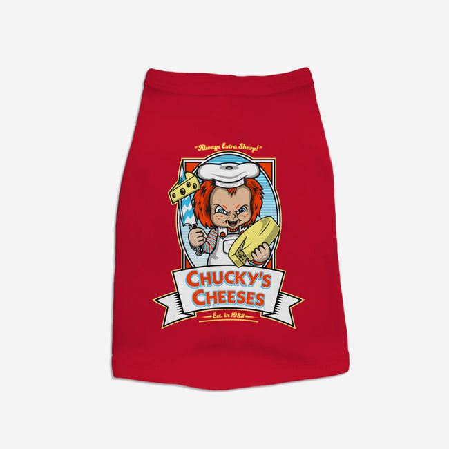 Chucky's Cheeses-dog basic pet tank-krusemark