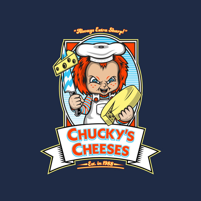 Chucky's Cheeses-none glossy sticker-krusemark