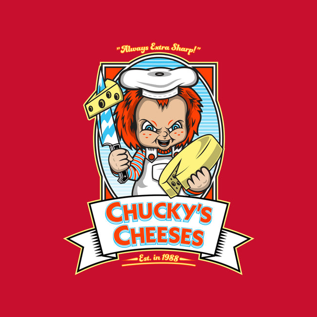 Chucky's Cheeses-womens racerback tank-krusemark
