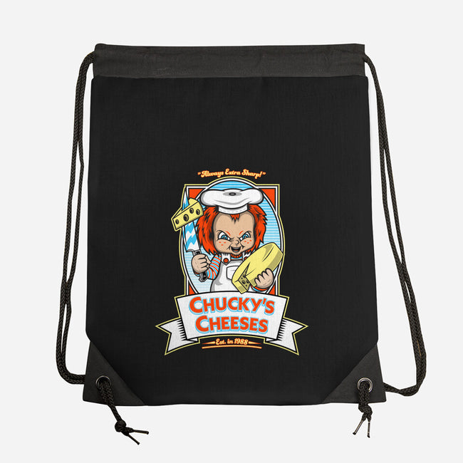 Chucky's Cheeses-none drawstring bag-krusemark