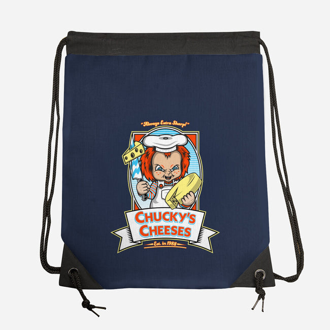 Chucky's Cheeses-none drawstring bag-krusemark
