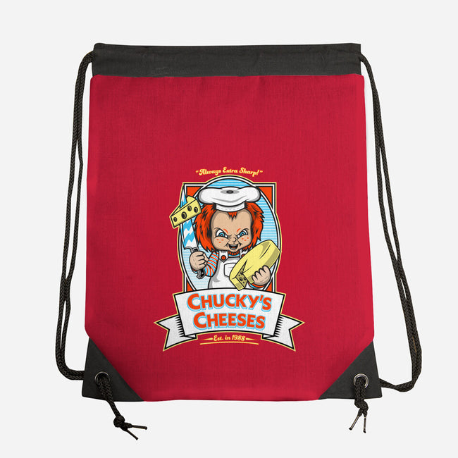 Chucky's Cheeses-none drawstring bag-krusemark