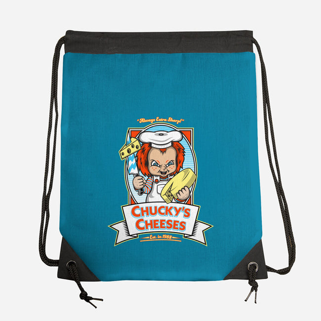 Chucky's Cheeses-none drawstring bag-krusemark