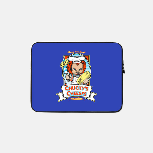 Chucky's Cheeses-none zippered laptop sleeve-krusemark