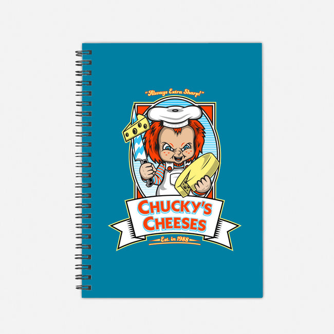 Chucky's Cheeses-none dot grid notebook-krusemark