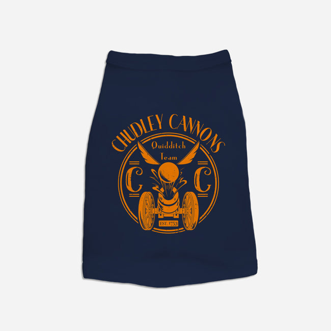 Chudley Cannons-dog basic pet tank-IceColdTea