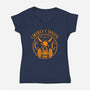 Chudley Cannons-womens v-neck tee-IceColdTea