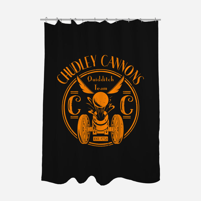 Chudley Cannons-none polyester shower curtain-IceColdTea