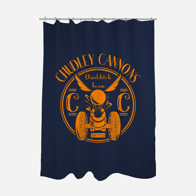 Chudley Cannons-none polyester shower curtain-IceColdTea