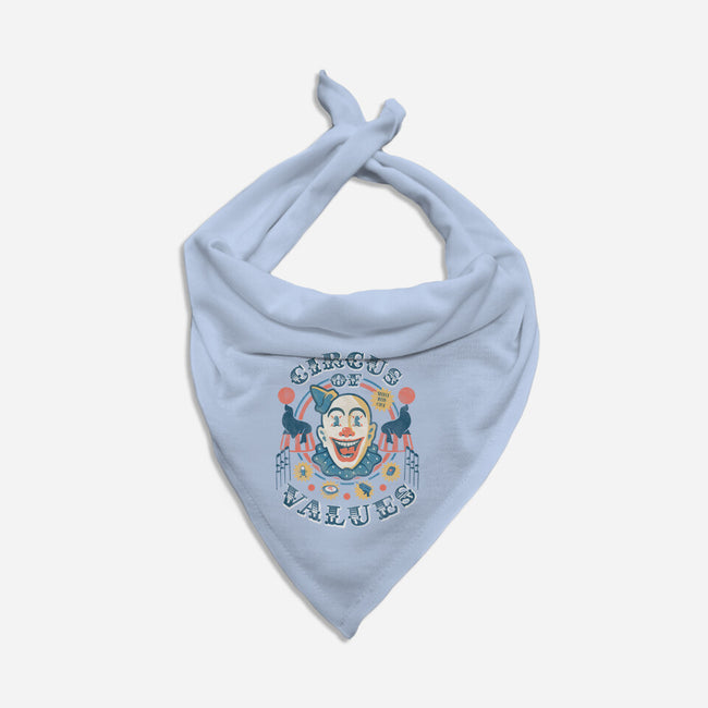 Circus of Values-dog bandana pet collar-Beware_1984