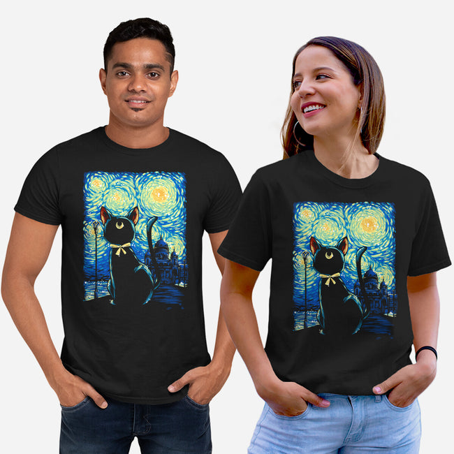 Clair de Lune-unisex basic tee-GillesBone