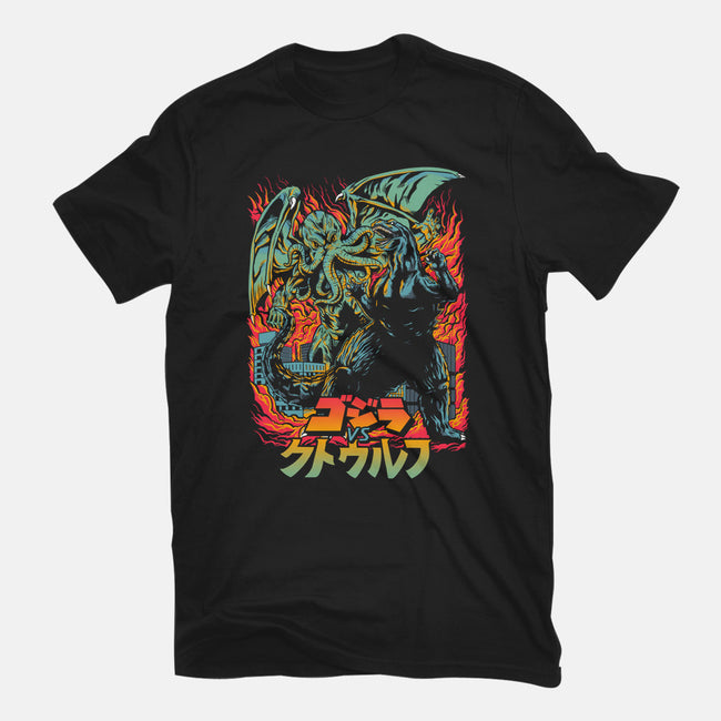 Clash of Gods Revisited-mens heavyweight tee-Melee_Ninja