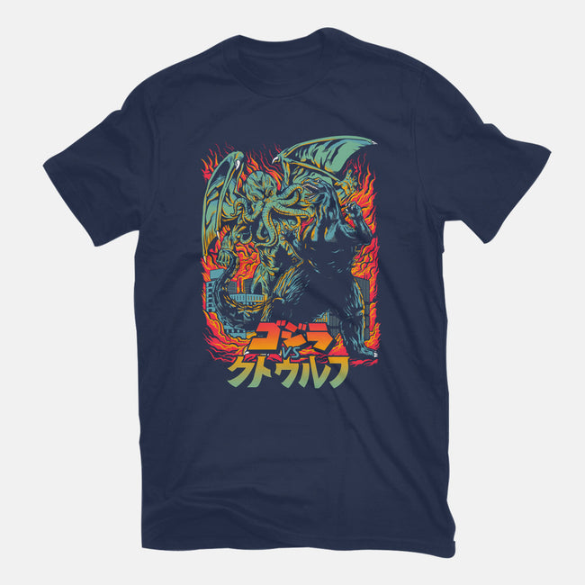 Clash of Gods Revisited-mens heavyweight tee-Melee_Ninja