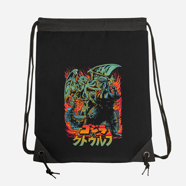 Clash of Gods Revisited-none drawstring bag-Melee_Ninja