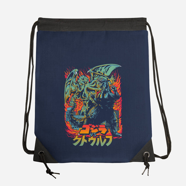 Clash of Gods Revisited-none drawstring bag-Melee_Ninja