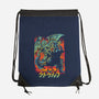 Clash of Gods Revisited-none drawstring bag-Melee_Ninja