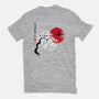 Cloud in Japan-womens fitted tee-albertocubatas