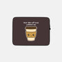 Coffee Addict-none zippered laptop sleeve-dudey300
