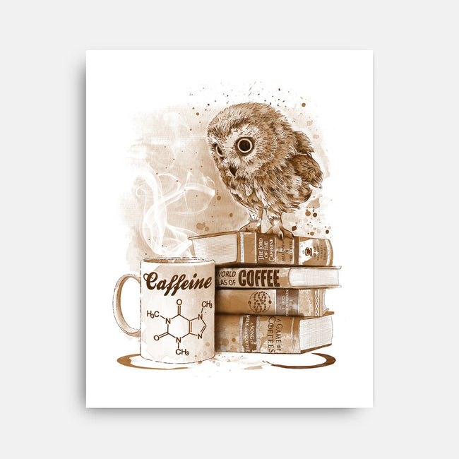 Coffee Obsessed-none stretched canvas-DrMonekers