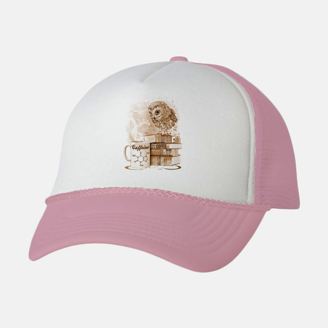 Coffee Obsessed-unisex trucker hat-DrMonekers