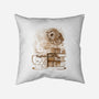 Coffee Obsessed-none removable cover throw pillow-DrMonekers