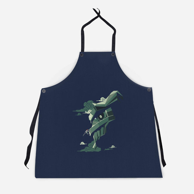 Colossus Adventure-unisex kitchen apron-Coconut_Design