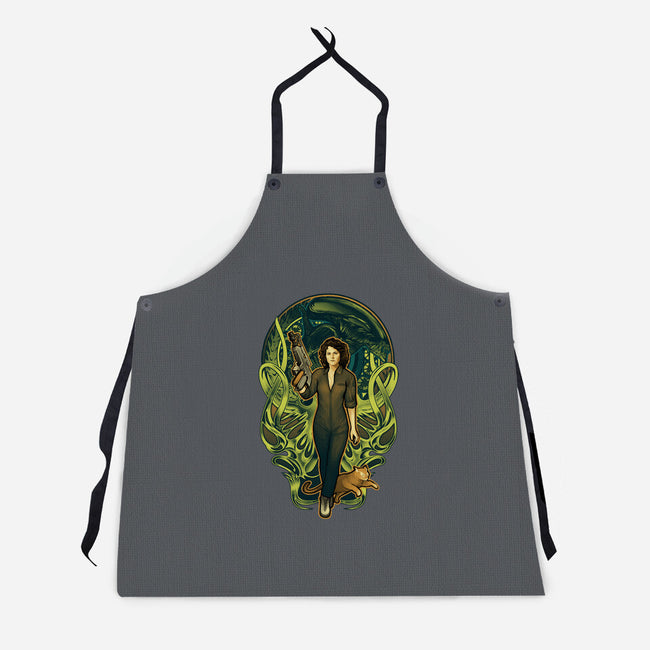 Come On, Cat-unisex kitchen apron-MeganLara