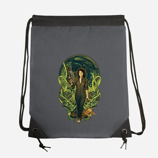Come On, Cat-none drawstring bag-MeganLara