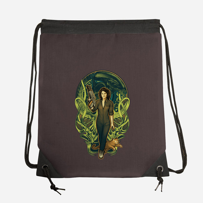 Come On, Cat-none drawstring bag-MeganLara