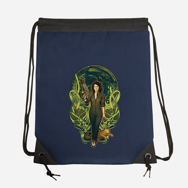 Come On, Cat-none drawstring bag-MeganLara